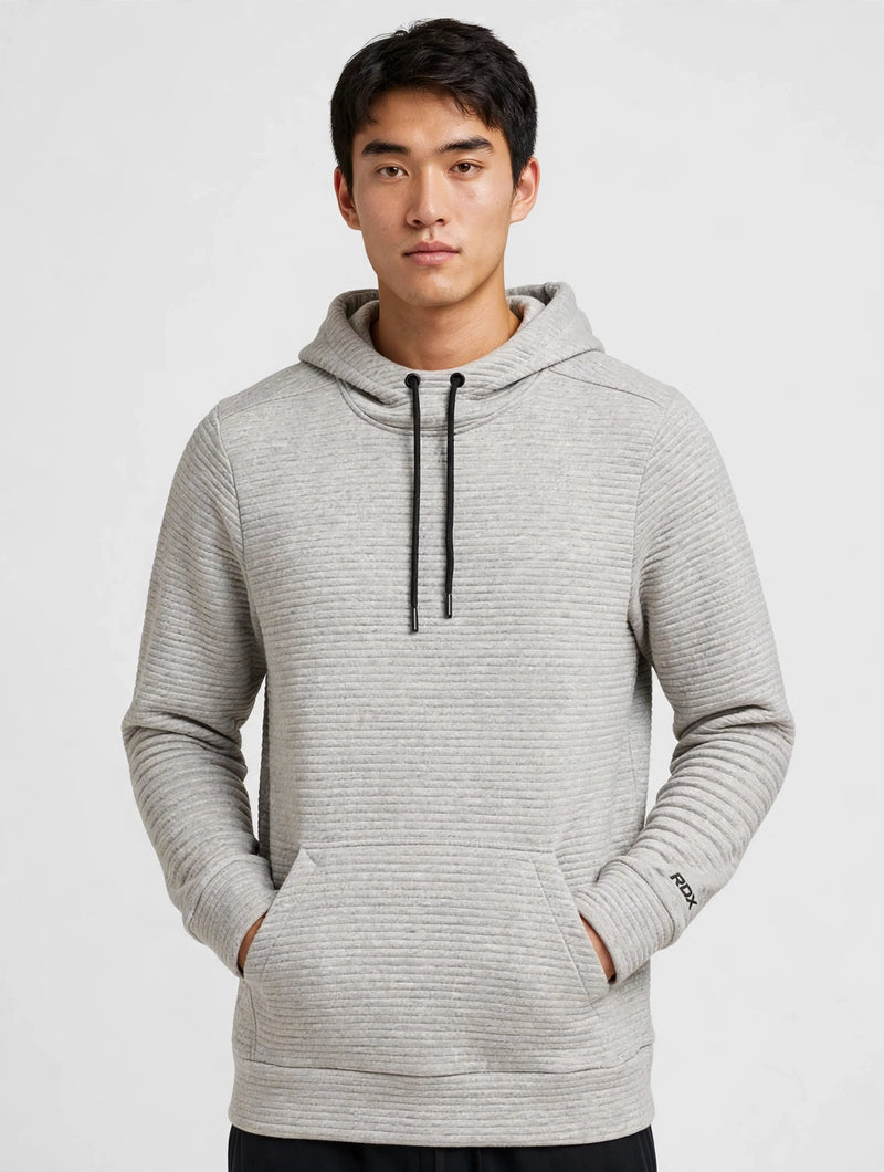 Beige Plain Hoodie