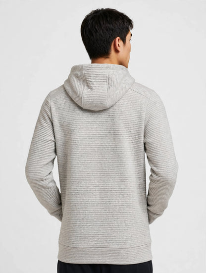 Beige Plain Hoodie