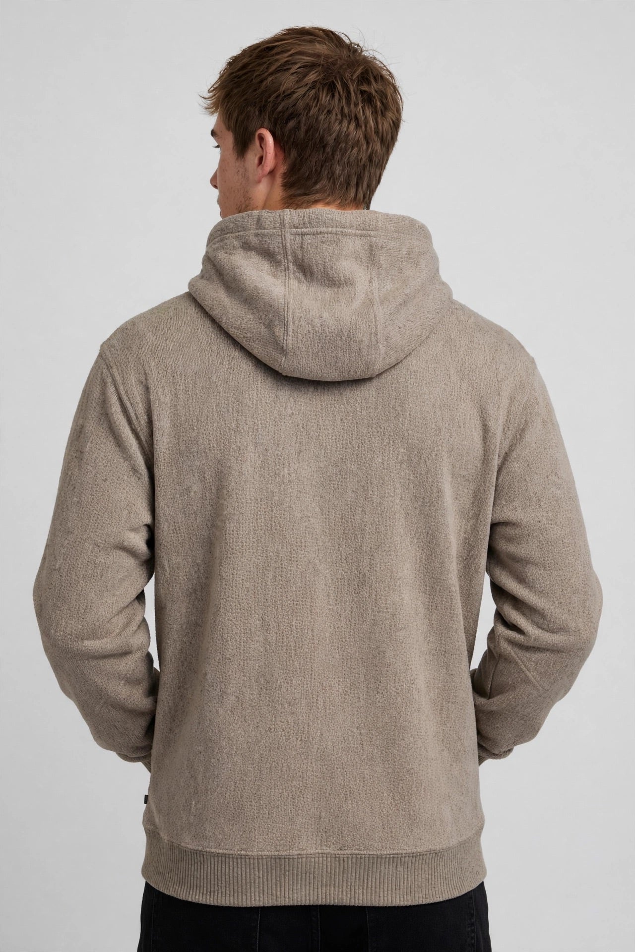 Dark beige hoodie