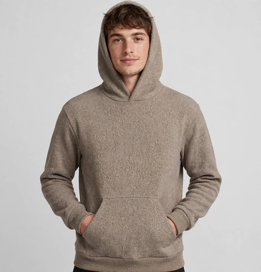 Beige Hoodie