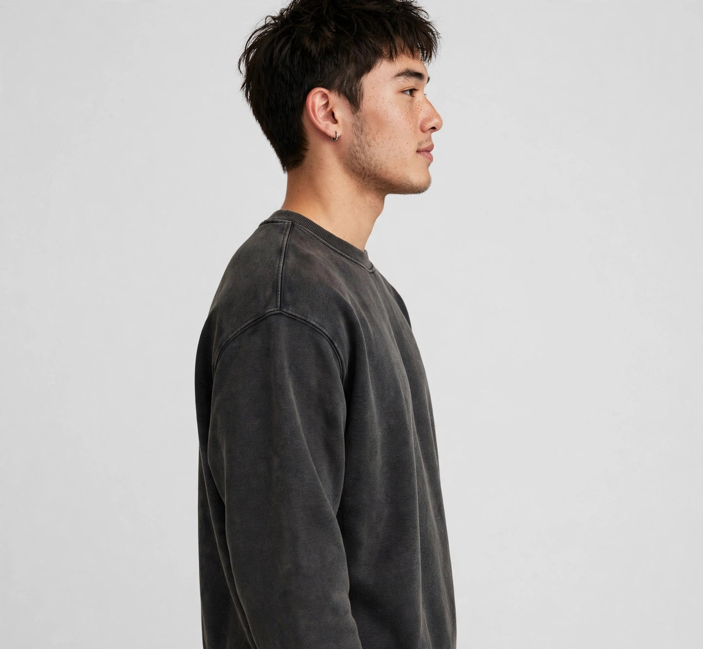 Greyish Black Sweat Shirt
