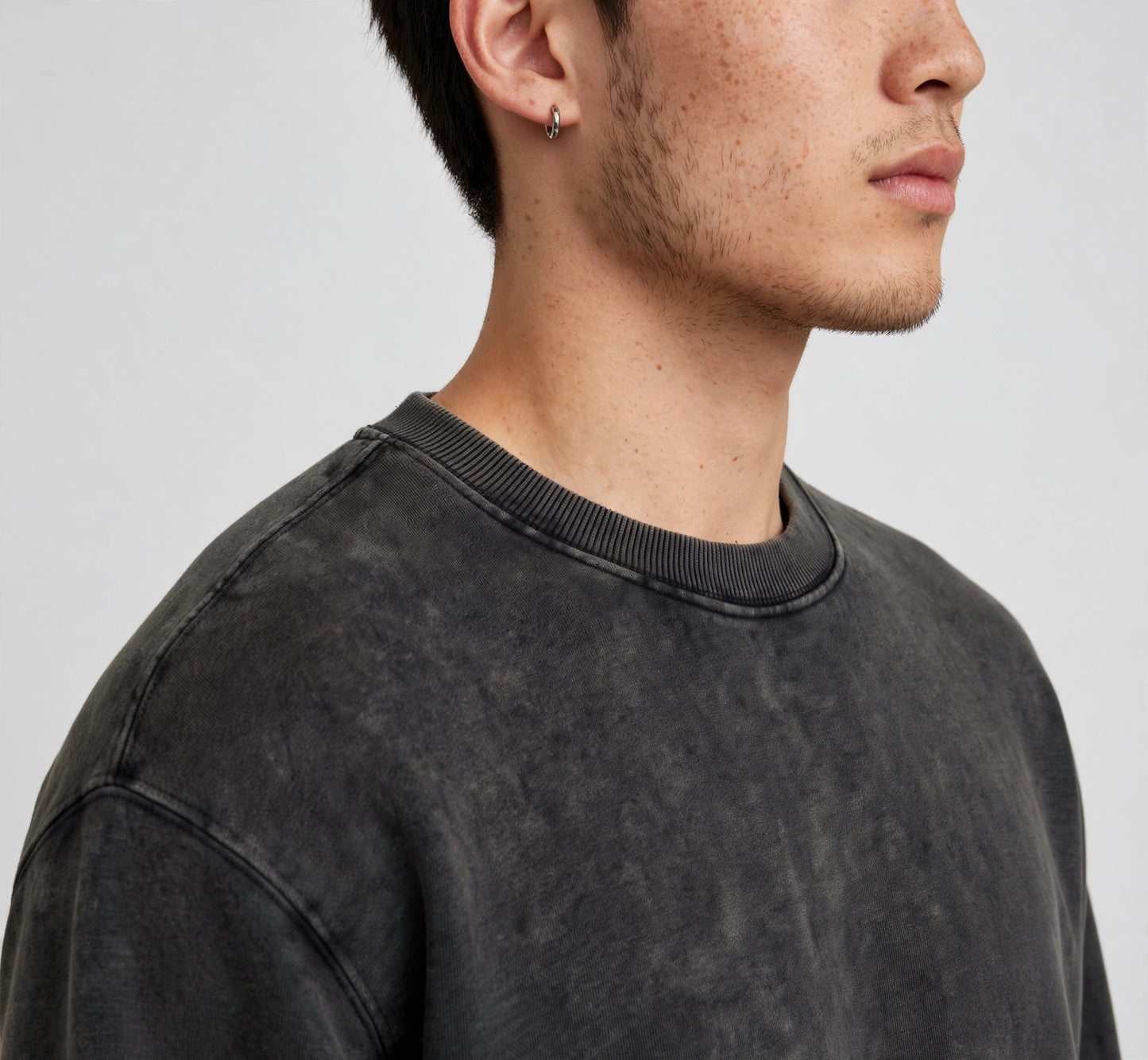 Greyish Black Sweat Shirt