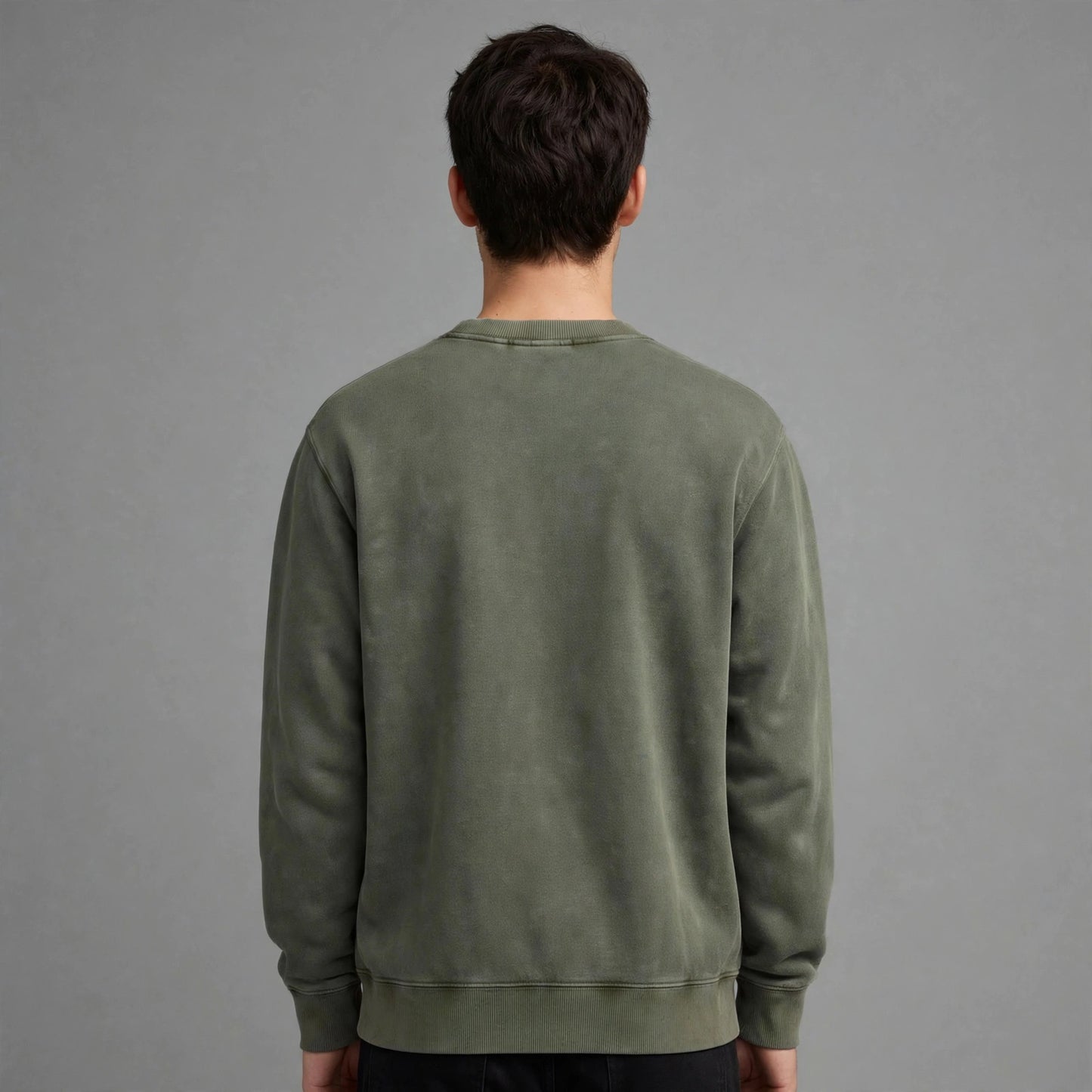 Greenish Grey Sweat Shirt