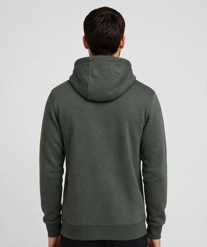 Dark Greenish Plain Hoodie